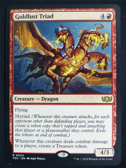 Goldlust Triad - TDC - Mtg Card #3H4