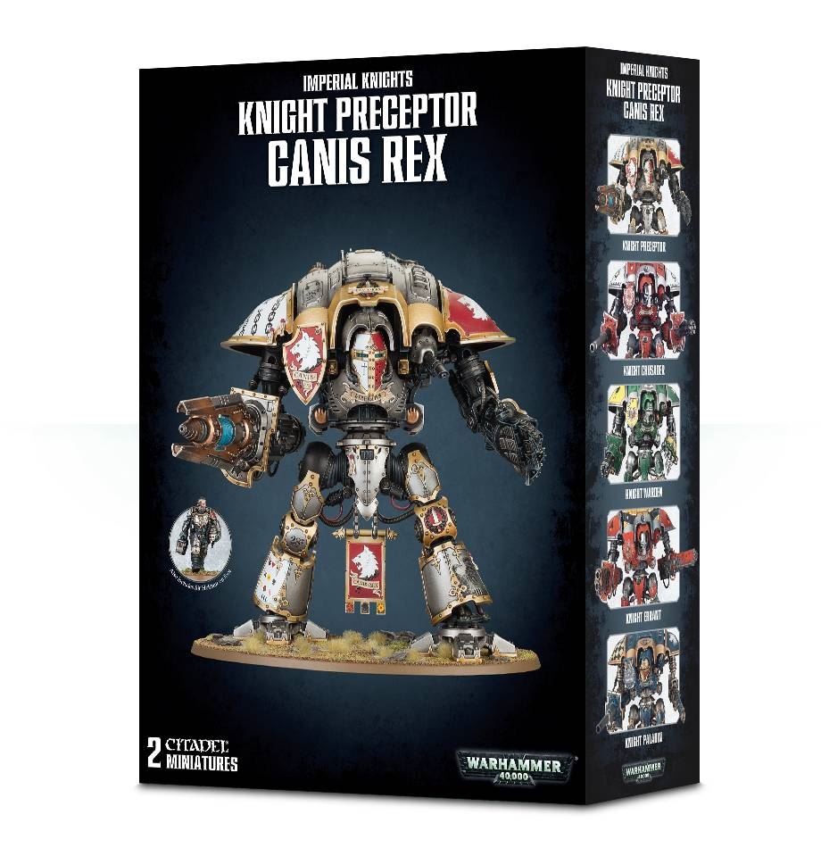 Knight Preceptor Canis Rex - Imperial Knights - Warhammer 40K #1T2