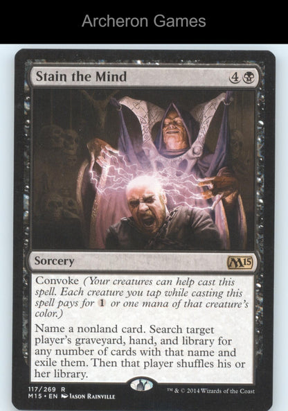 Stain the Mind 117 R MTG Card Magic 2015 (M15)
