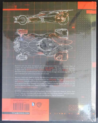 Batman v Superman: Dawn of Justice Tech Manual Gift Book - Titan Hardback #3S