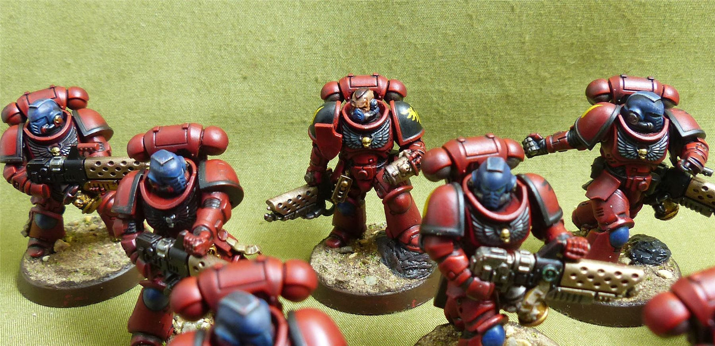 Infernus Squad painted - Blood Angels - Warhammer 40K #5B