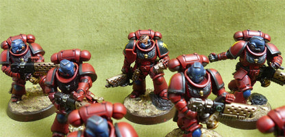 Infernus Squad painted - Blood Angels - Warhammer 40K #5B