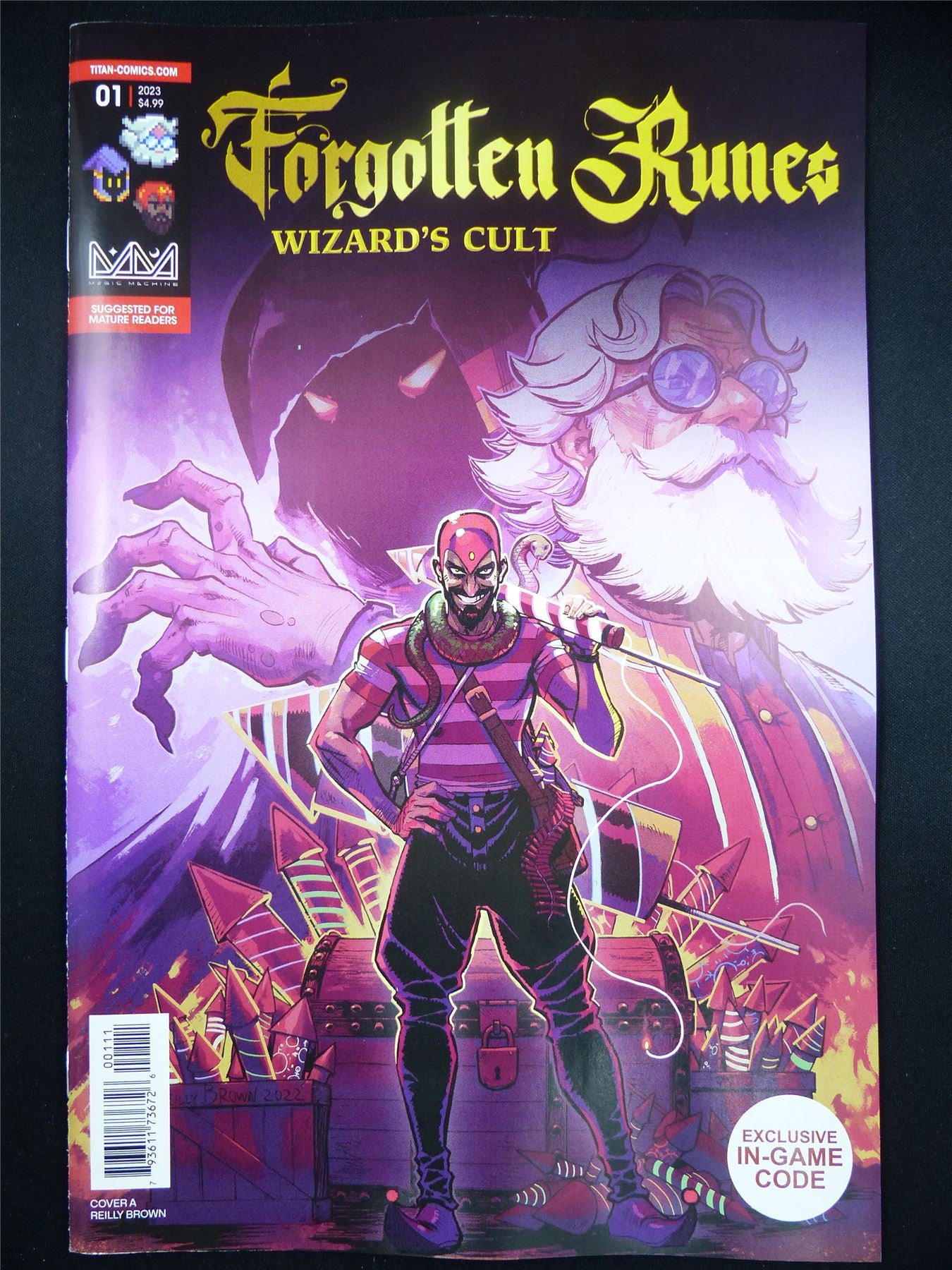 FORGOTTEN Runes: Wizard's Cult #1 - Dec 2023 Magic Machine Comic #1SW