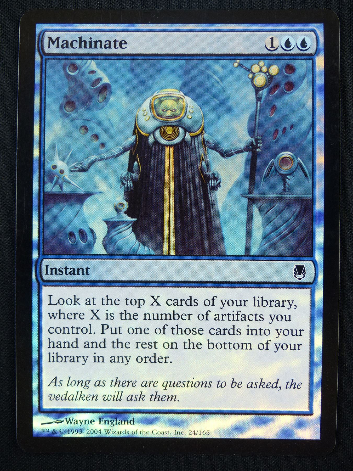 Machinate Foil - DST - Mtg Card #13X