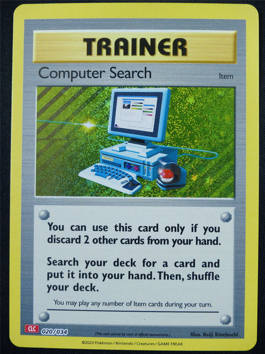 Computer Search 020/034 Holo CLC - Classic Pokemon Card #4AN