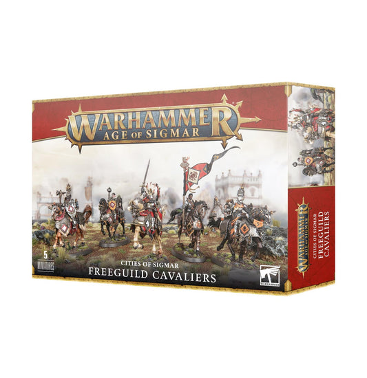 Freeguild Cavaliers - Cities of Sigmar -  available 11/11/23