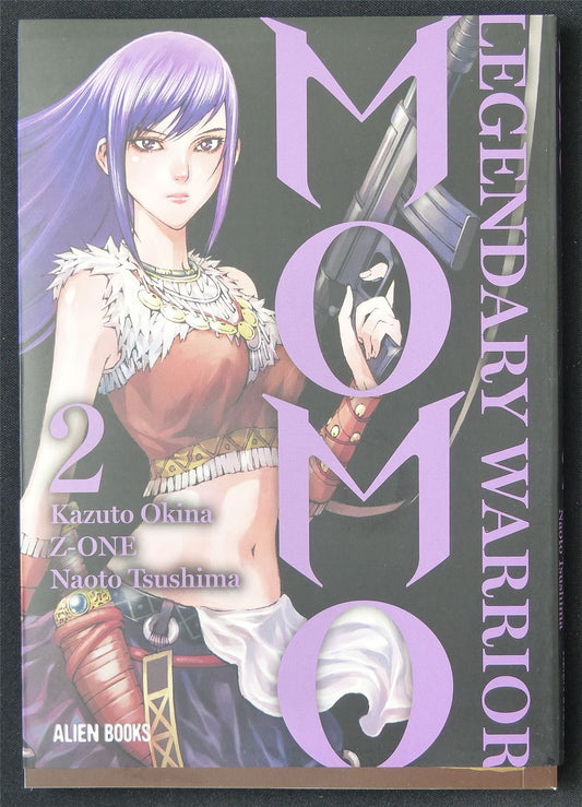 Legendary Warrior Momo volume 2 - Alien Book Manga #9L1