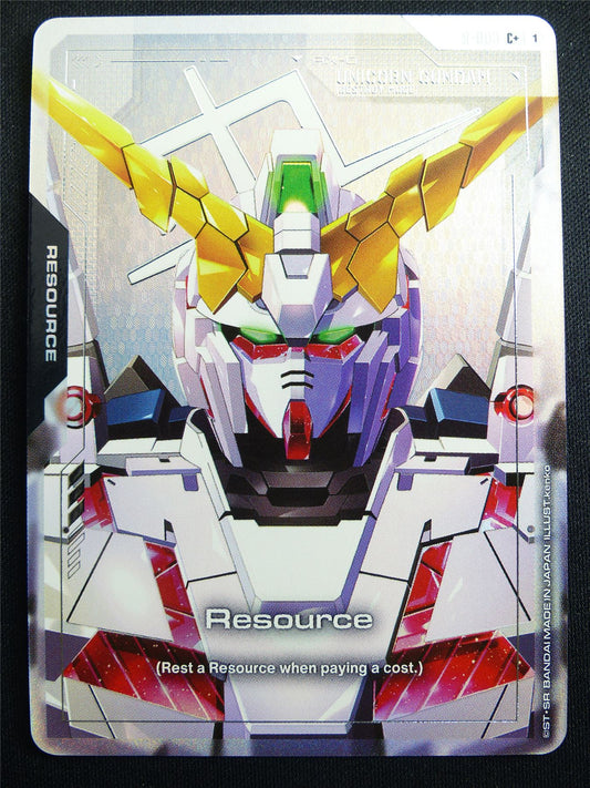 Resource R-003 C+ Foil - Gundam Card #4F4