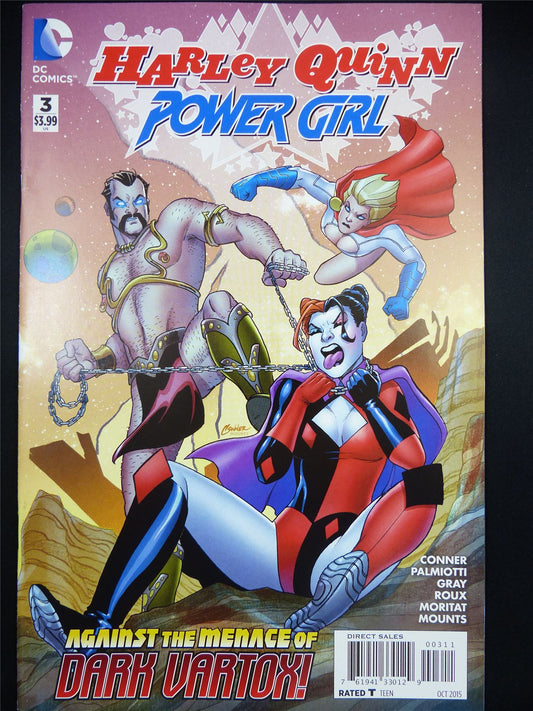 HARLEY Quinn Power Girl #3 - DC Comic #64K