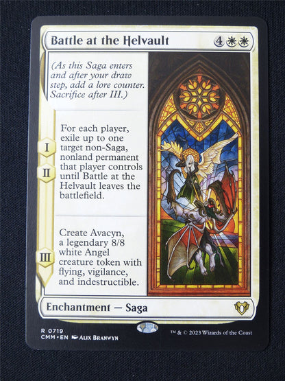 battle at the Helvault - CMM - Mtg Card #13A