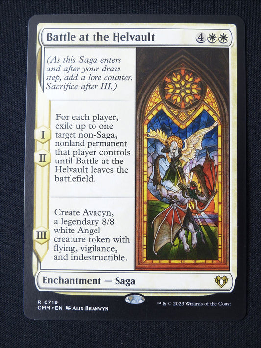 battle at the Helvault - CMM - Mtg Card #13A