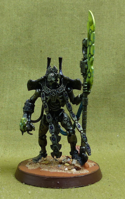 Overlord with Tachyon Arrow painted - Necrons - Warhammer 40K #40C