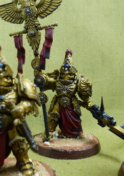 Custodian Wardens painted - Adeptus Custodes - Warhmmaer 40K #1OW