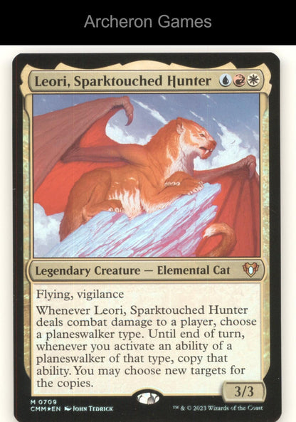 Leori, Sparktouched Hunter 709 Mythic MTG Card Commander Masters