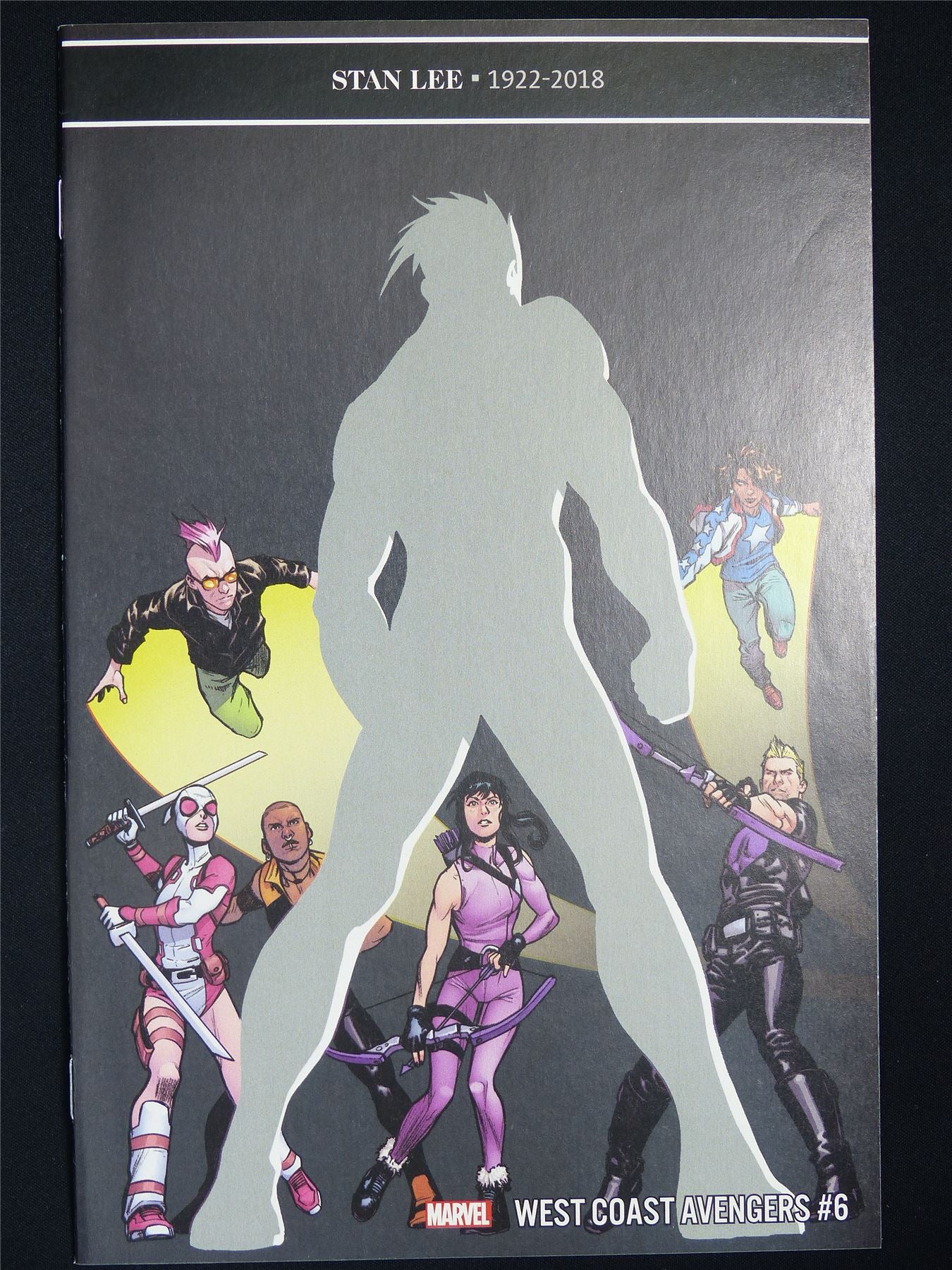 West Coast AVENGERS #6 Stan lee Tribute - Marvel Comic #1B6