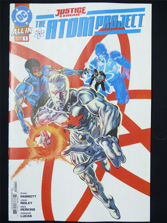 JUSTICE League: The Atom Project #1 All-In - B&B DC Comic #76U