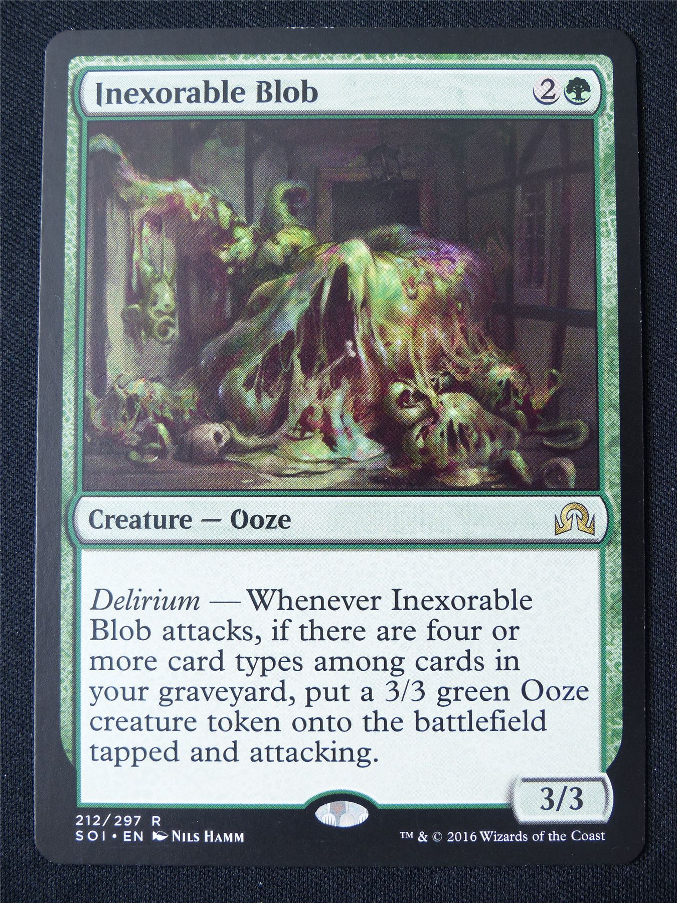 Inexorable Blob - SOI - Mtg Card #42V