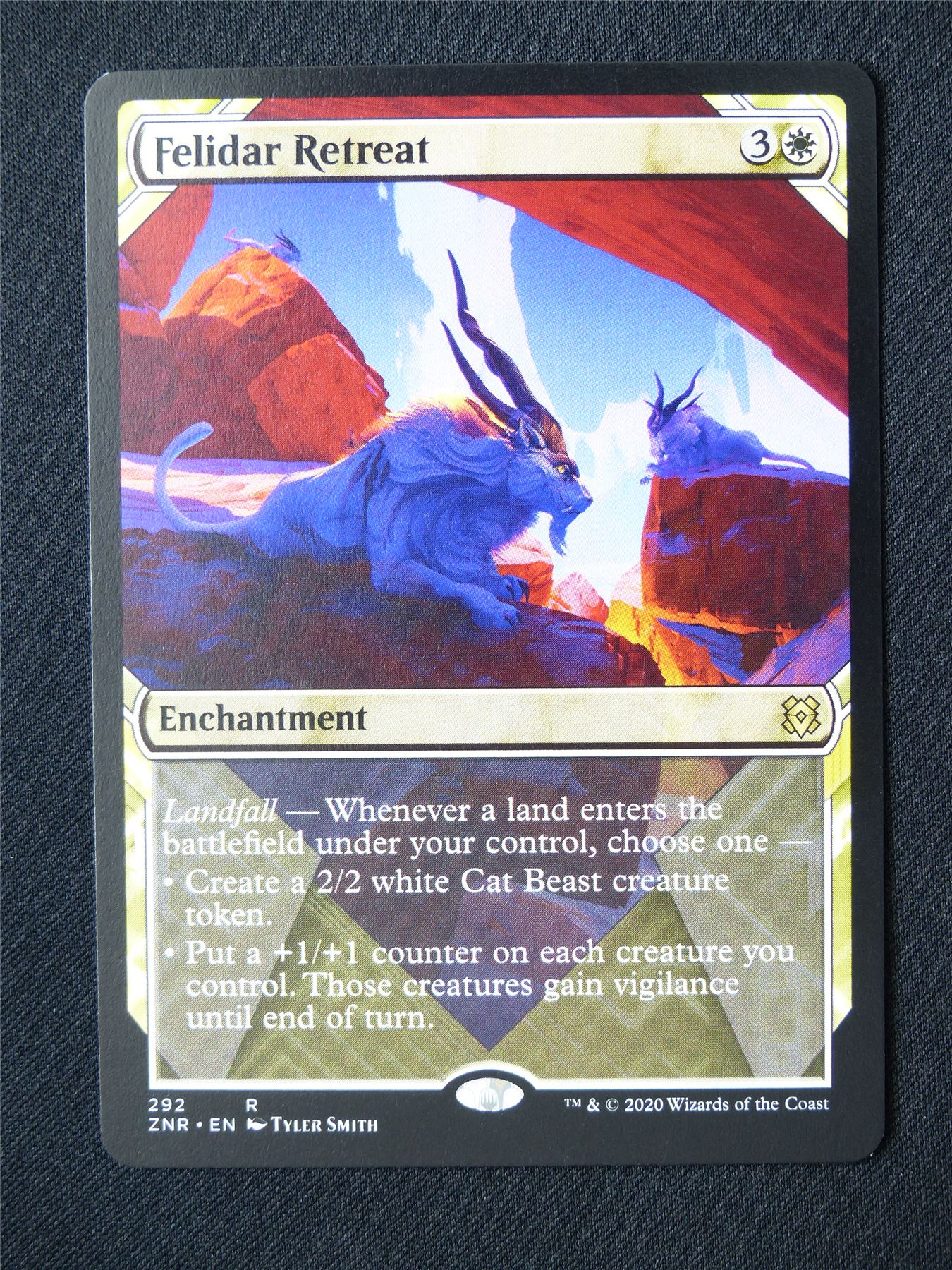 Felidar Retreat Showcase - ZNR - Mtg Card #2M7