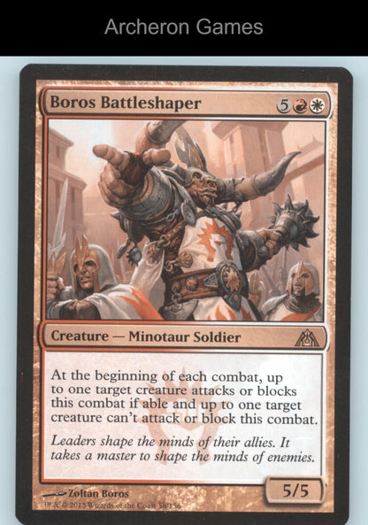 Boros Battleshaper 58 R MTG Card Dragon's Maze