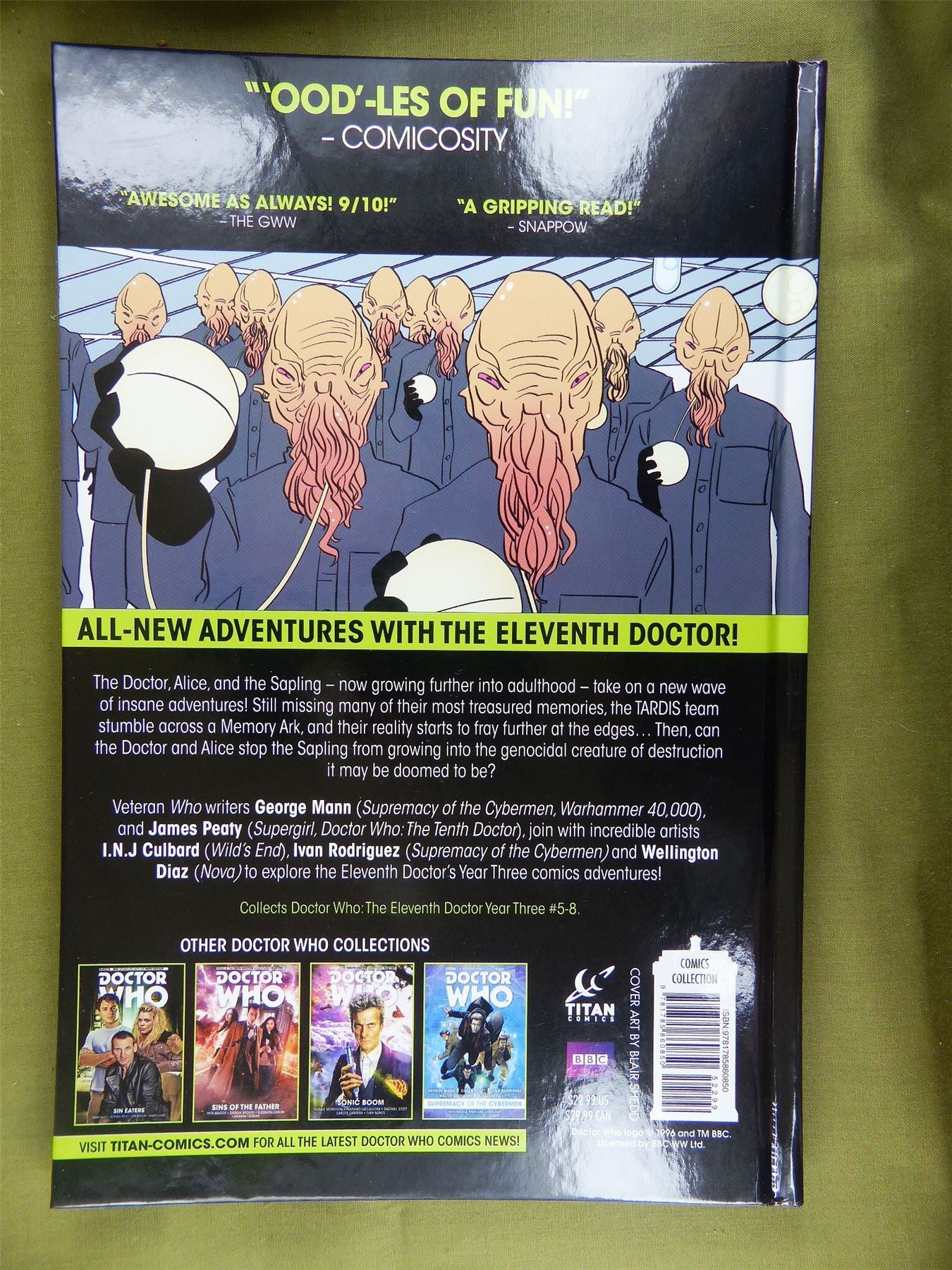 Doctor Who The Sapling Roots - Graphic Novel Hardback #J