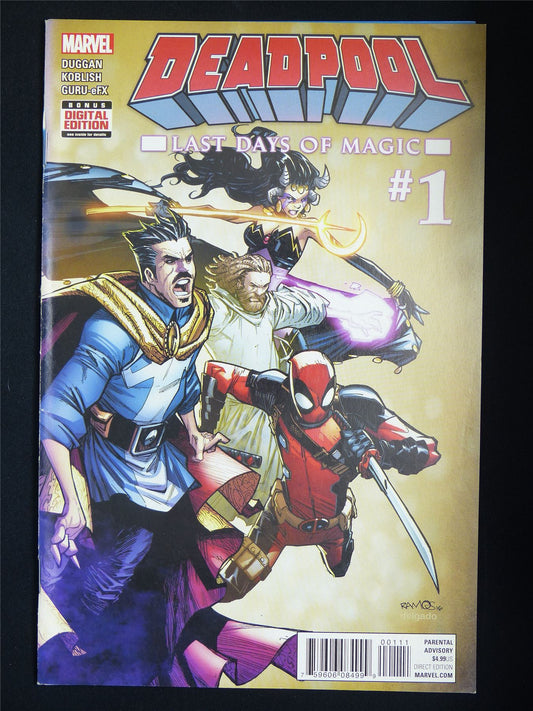 DEADPOOL: Last Days of Magic #1 - Marvel Comic #1RC