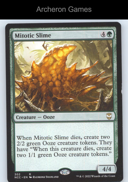 Mitotic Slime 302 R MTG Card Commander: Streets of New Capenna