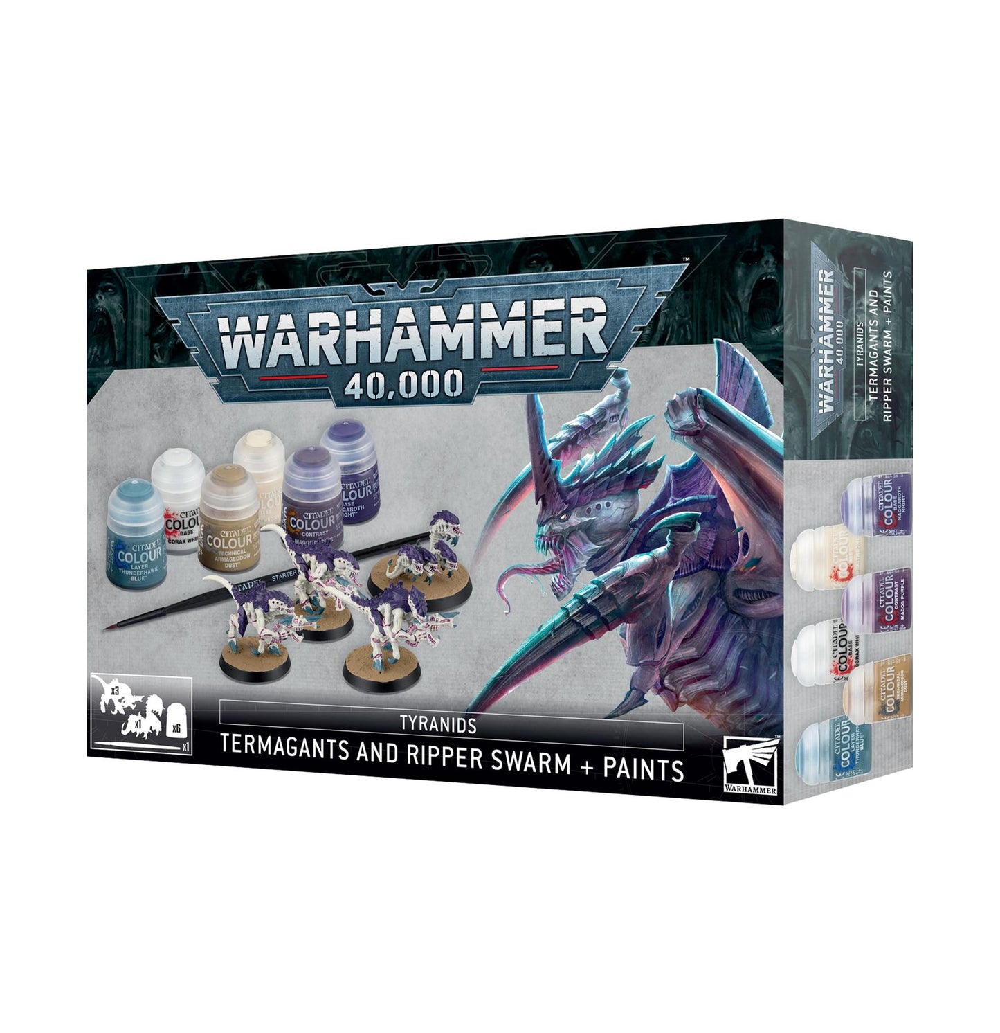 Termagants And Ripper Swarm + Paints - Tyranids - Warhammer 40K - Available From 22nd July