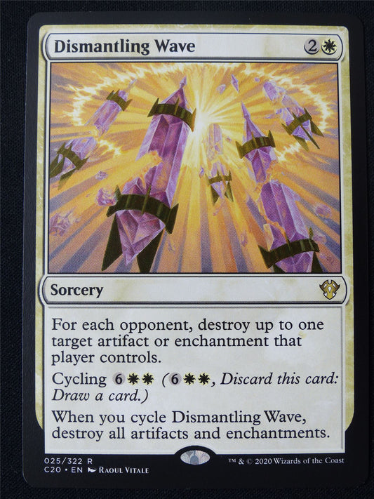 Dismantling Wave - C20 - Mtg Card #22U