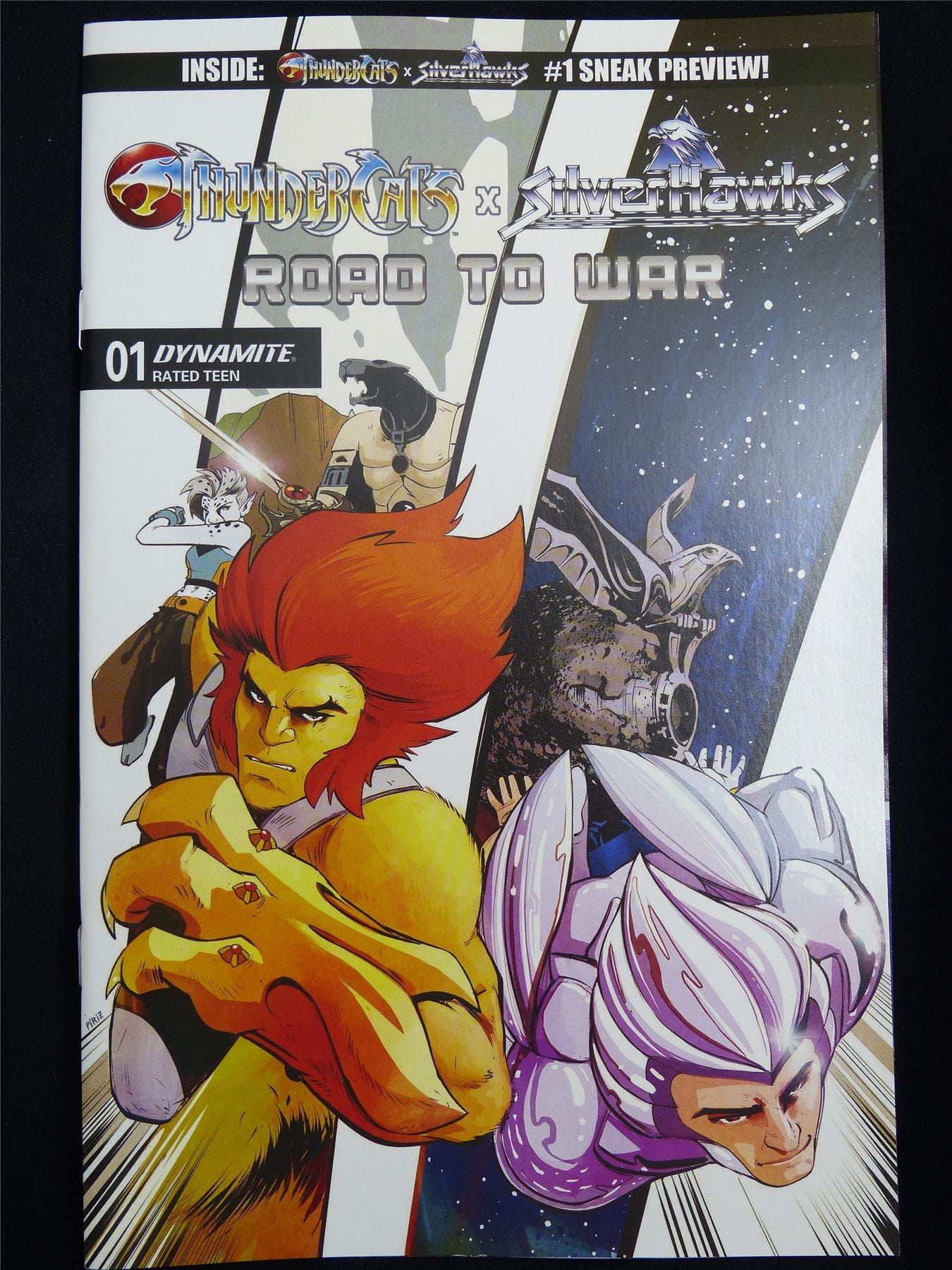 THUNDERCATS x Silverhawks: Road to War #1 Cvr A - Mar 2026 Dynamite Comic #3XO