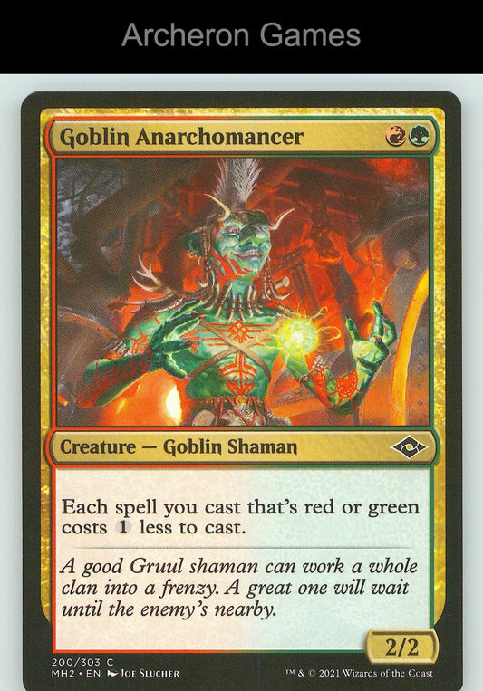 Goblin Anarchomancer MH2 200 C MTG Card NM/EX+