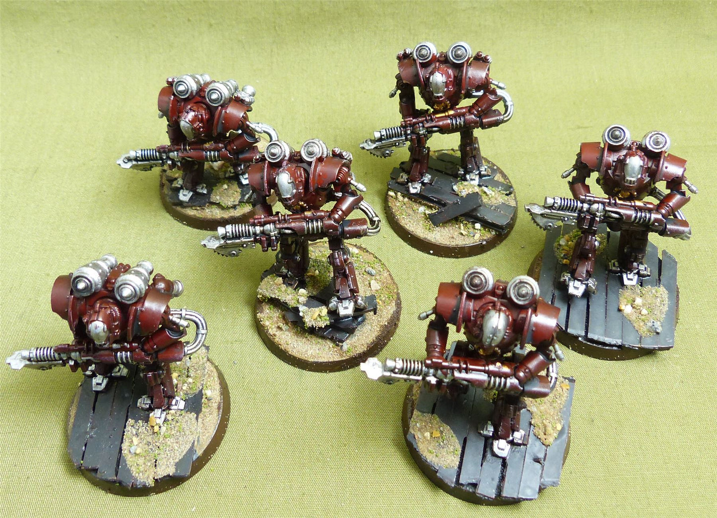 Thallax Cohort painted - Mechanicum - Warhammer Horus Heresy #2PO