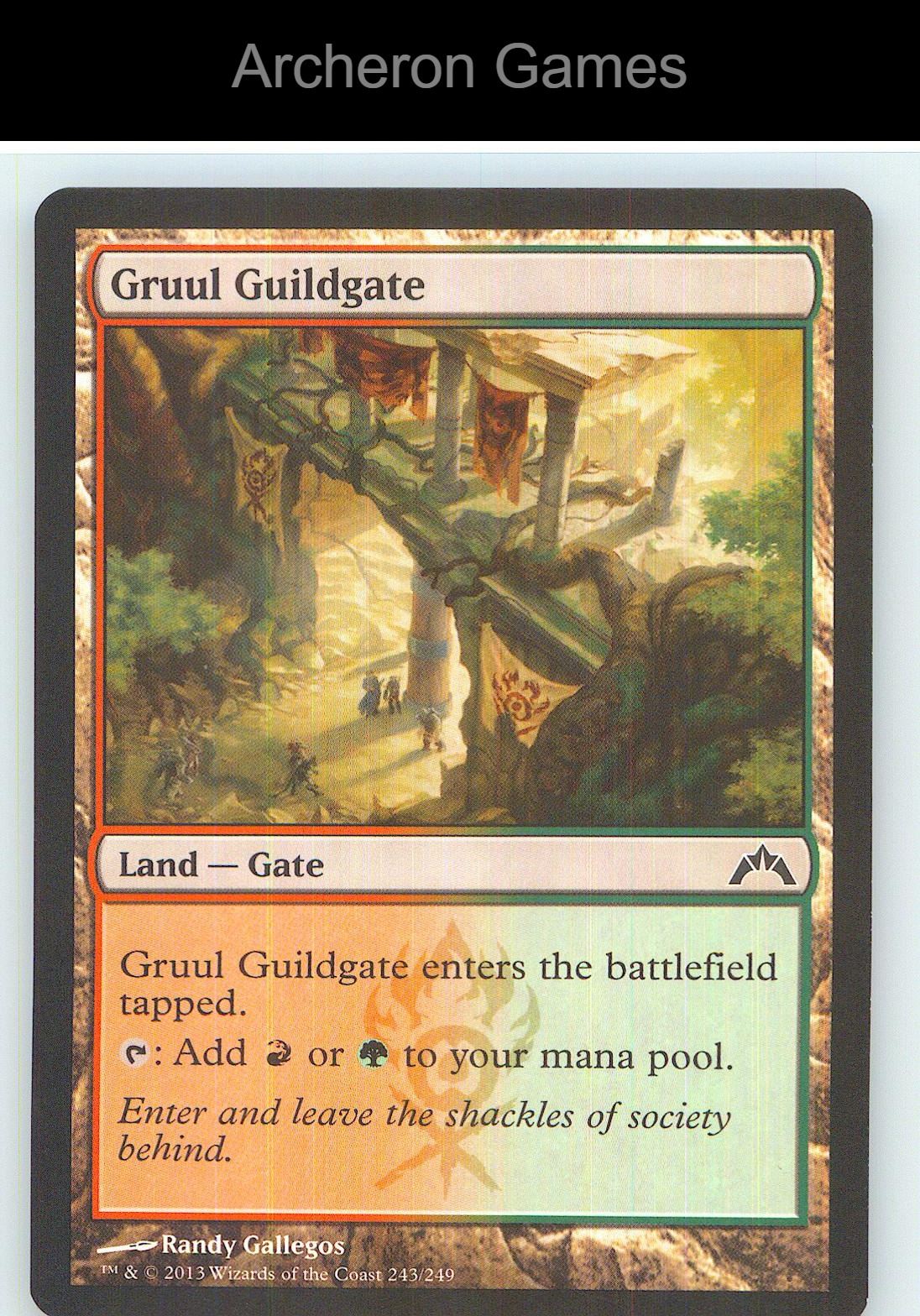 Gruul Guildgate GTC 243 C MTG Card NM/EX+