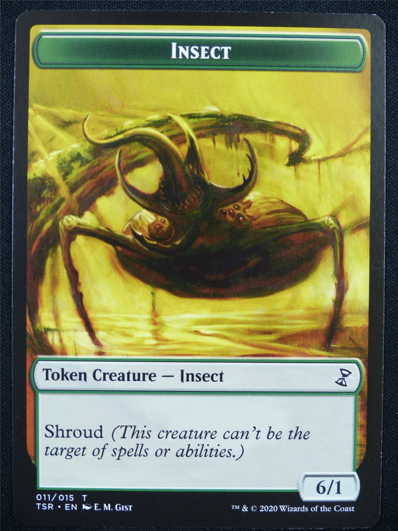 Insect Token - TSR - Mtg Card #5V