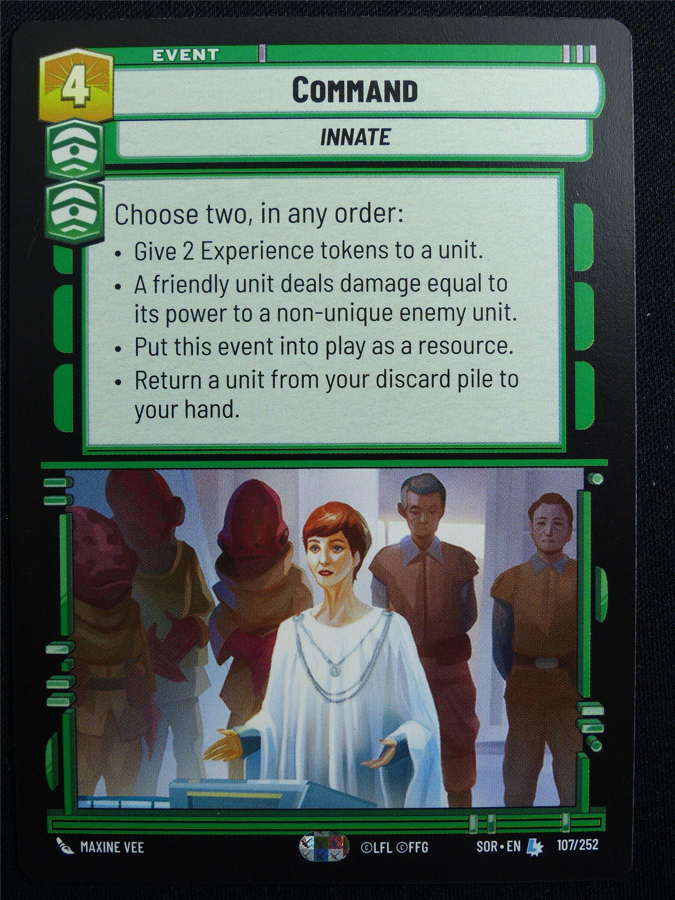 Command 107/252 - Star Wars Unlimited Card #4WB