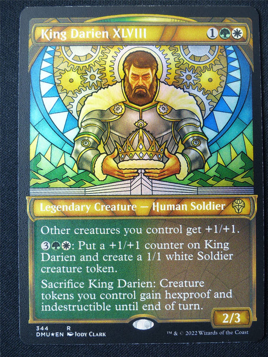 King Darien XLVIII Textured Foil - DMU - Mtg Card #2DN