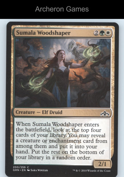 Sumala Woodshaper 200 C MTG Card Guilds of Ravnica