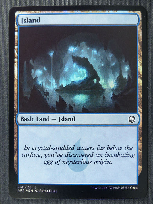 Island 266/281 Foil - AFR - Mtg Card #2CC