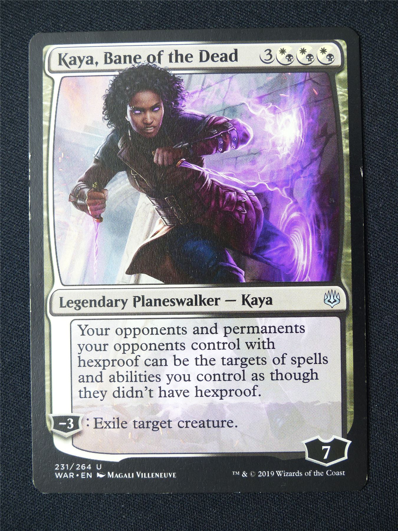 Kaya Bane of the Dead - WAR - Mtg Card #97W