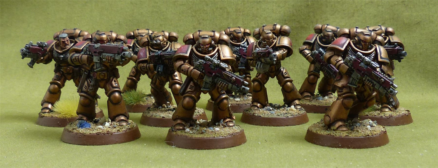 Primaris Intercessors painted - Space Marines - Warhammer 40K #5AO