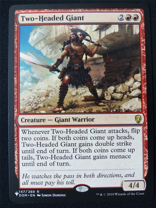 Two-Headed Giant - DOM - Mtg Card #27H