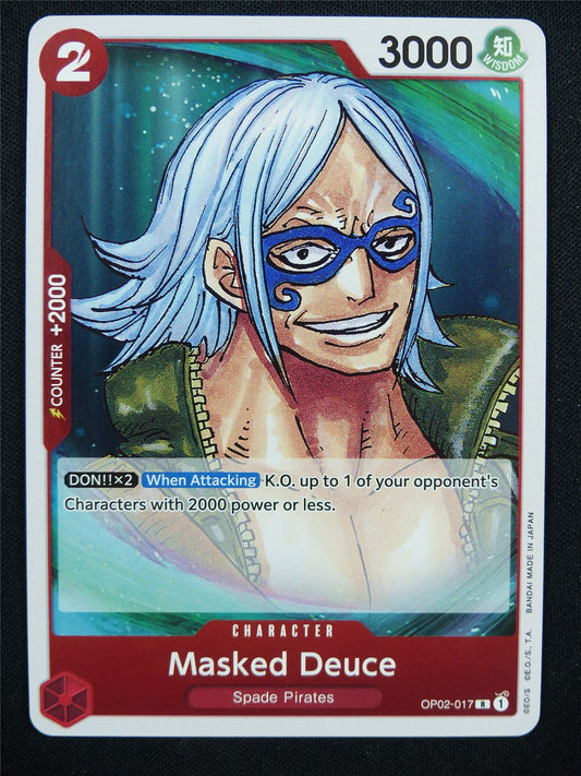 Masked Deuce OP02-017 R - One Piece Card #4H