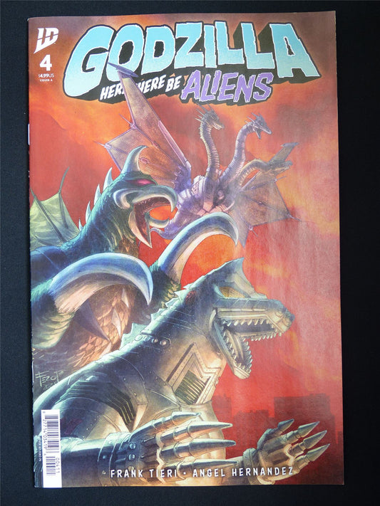 GODZILLA Here There Be Aliens #4 - Sep 2025 ID Comic #3YM