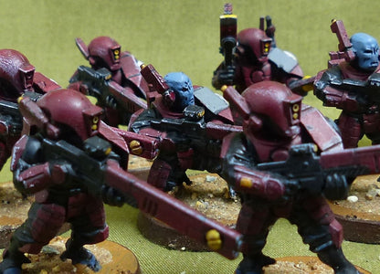 Fire Warriors Strike Team painted - Tau Empire - Warhammer 40K #41G