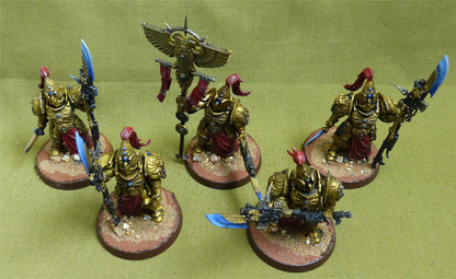 Custodian Wardens painted - Adeptus Custodes - Warhmmaer 40K #1OU