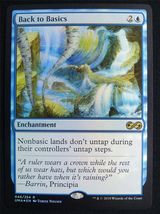 Back to Basics Foil - UMA - Mtg Card #4JH