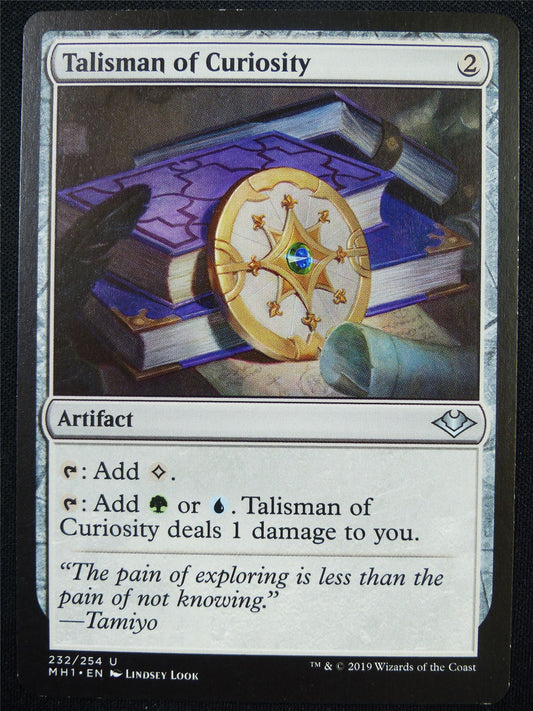 Talisman of Curiousity - MH1 - Mtg Card #2XV