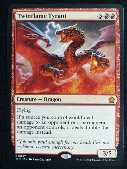Twinflame Tyrant - FDN - Mtg Card #4M0