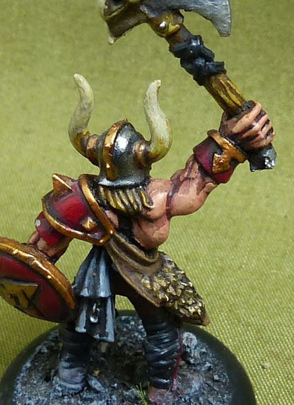 Classic Metal Marauder of Chaos Limited Edition painted - Warhammer AoS #53O