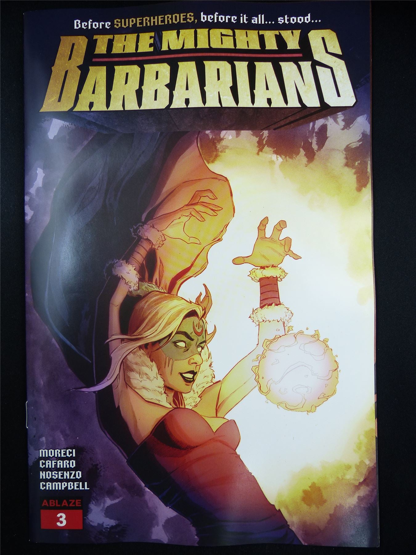 The MIGHTY Barbarians #3 Cvr A - Jun 2023 Ablaze Comics #1RL