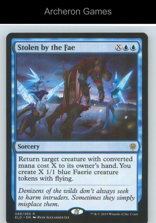 Stolen by the Fae ELD 66 R MTG Card NM/EX+